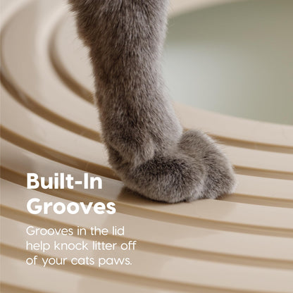 IRIS USA Large Top Entry Cat Litter Box. Chosen for real quality, fits naturally into modern pet