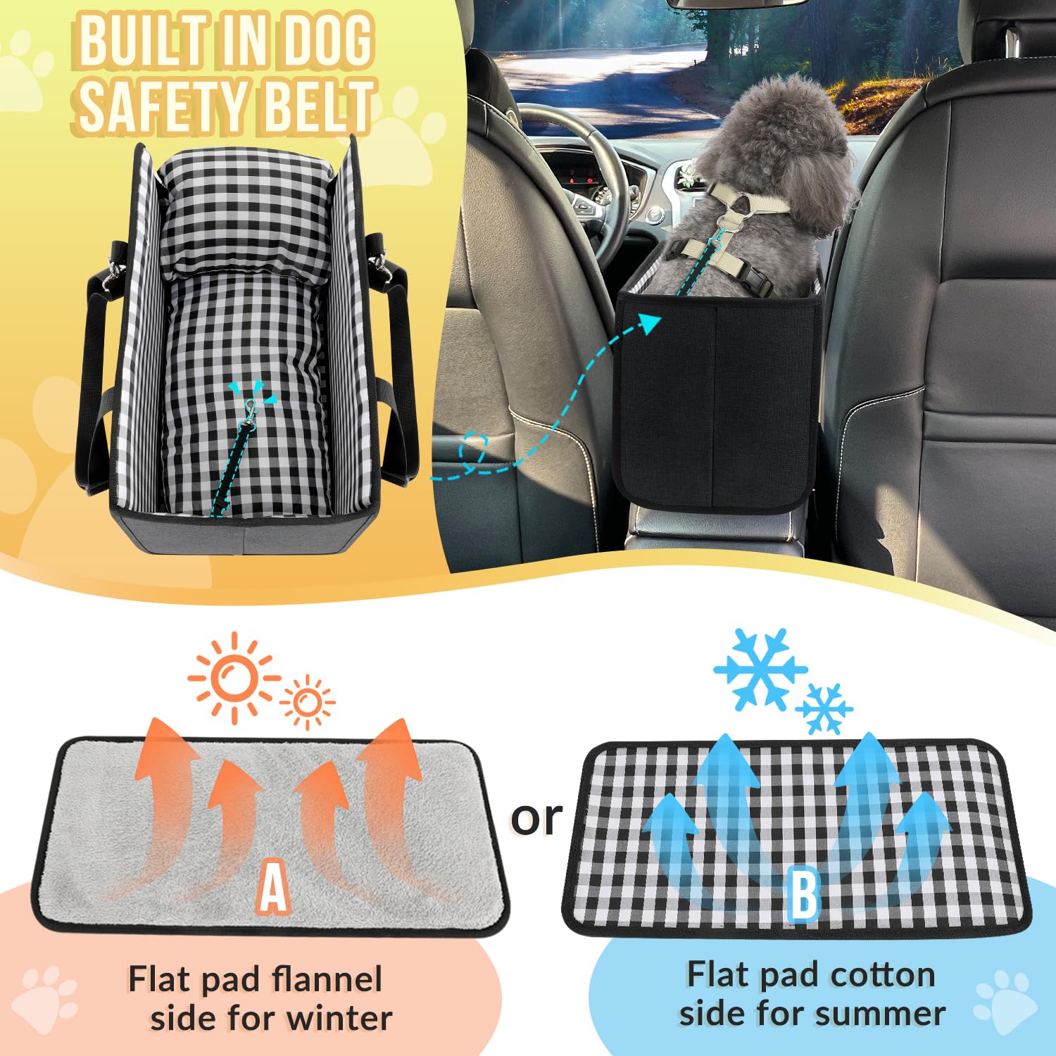SlowTon Console Dog Car Seat. Chosen for real quality, fits naturally into modern pet homes.