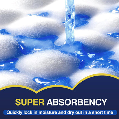 MKISS Bed Pads Disposable 36" x 36" (50 Counts), Large Incontinence Underpads Leakproof Quick Drying Max Absorbent Disposable Pee Pads for Adults, Baby, Puppy, Children, Elderly