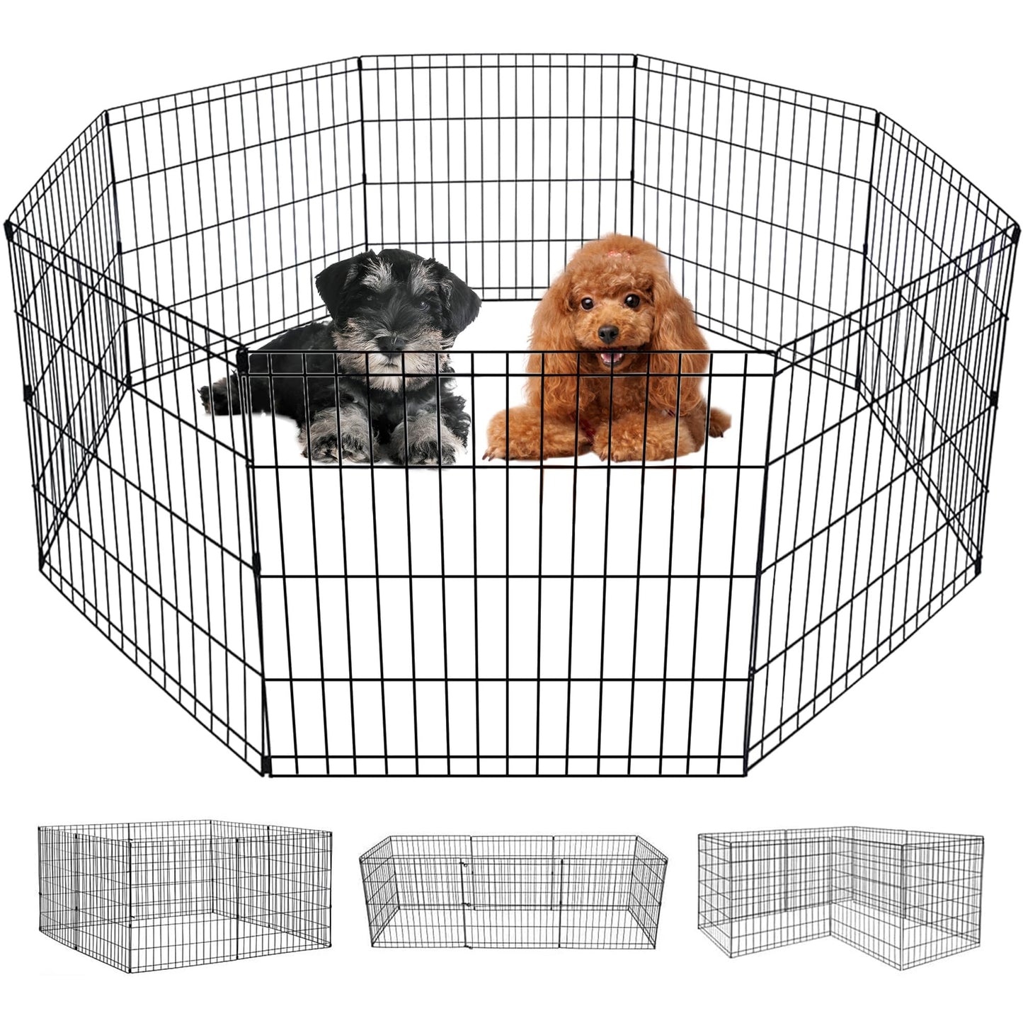FDW | Dog Playpen | 24". Chosen for real quality, fits naturally into modern pet homes.