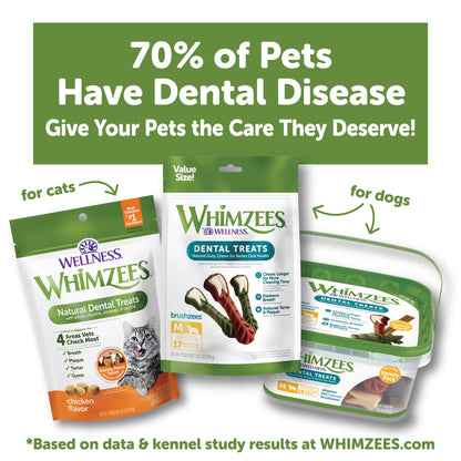Wellness WHIMZEES Cat Dental Treats. Chosen for real quality, fits naturally into modern pet homes.