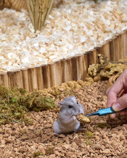 Niteangel Small Animal Snack & Treats - Small Critter Natural Treat for Dwarf Syrian Hamsters Gerbils Mice Sugar Glider Hedgehogs Chickens Birds (Freeze-Dried Dubia)