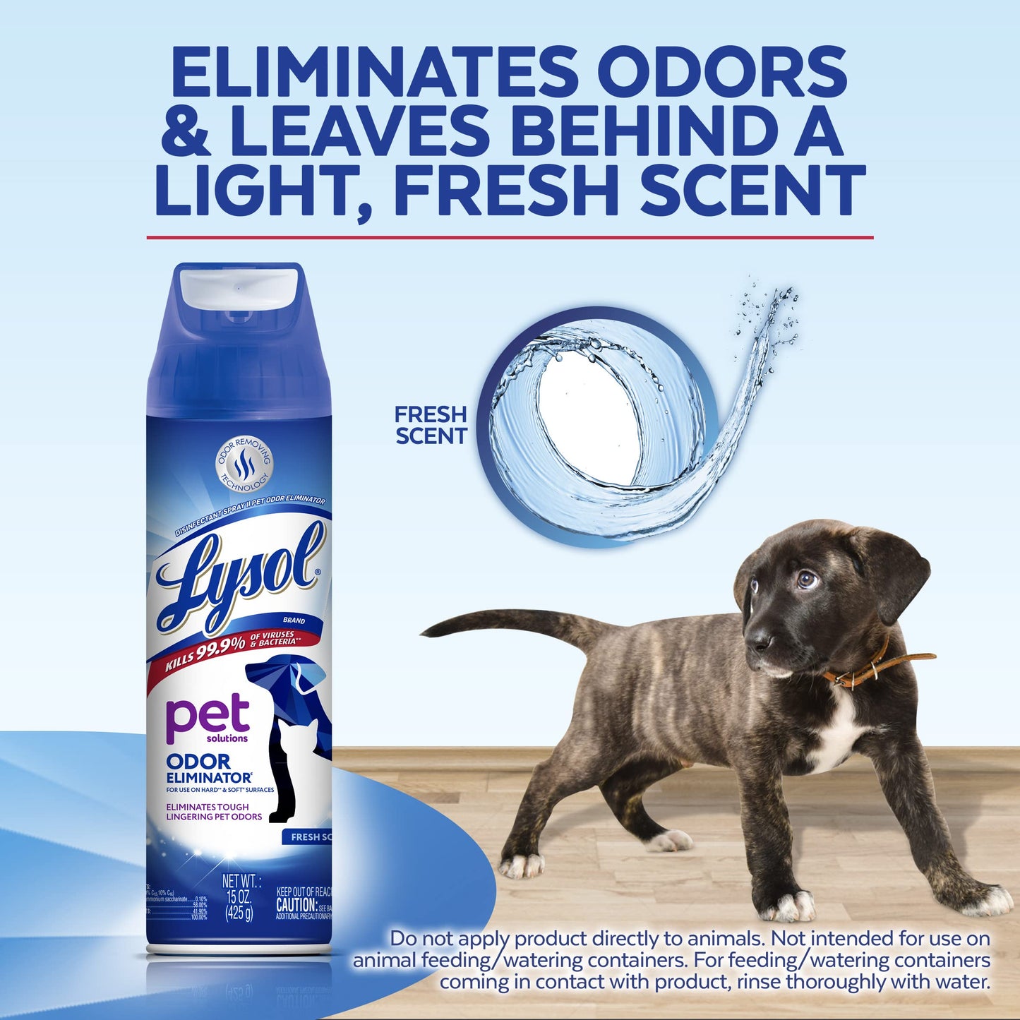 Lysol Pet Odor Eliminator Spray. Chosen for real quality, fits naturally into modern pet homes.