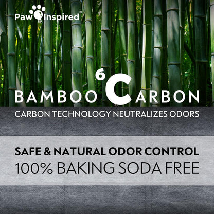 Paw Inspired Disposable Guinea Pig Cage Liners | Bamboo Charcoal Odor Controlling | Super Absorbent Liners Pee Pads for Ferrets, Rabbits, Hamsters, and Small Animals (47" x 26" (Midwest), 8 Count)