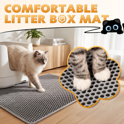 Kozvva Cat Litter Mat 24"x15". Chosen for real quality, fits naturally into modern pet homes.
