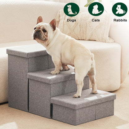 Love's cabin Dog Stairs for High Bed. Chosen for real quality, fits naturally into modern pet homes.