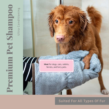 Begley’s No Rinse Waterless Pet Shampoo, Bathless Cleaning, Deodorizing, and Odor Removal for a Shiny, Fresh Smelling Coat - Effective for Dogs, Puppies, and Cats - Fresh Oatmeal Mango Scent