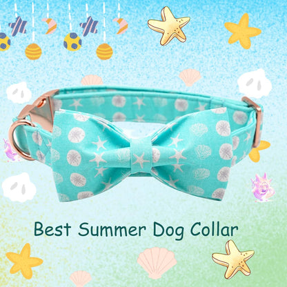 Elegant Little Tail Bowtie Collar for Small to Large Dogs