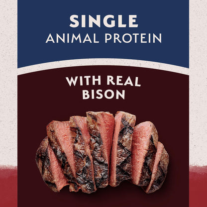 Natural Balance Limited Ingredient Adult Grain-Free Dry Dog Food, Reserve Sweet Potato & Bison Recipe, 4 Pound (Pack of 1)