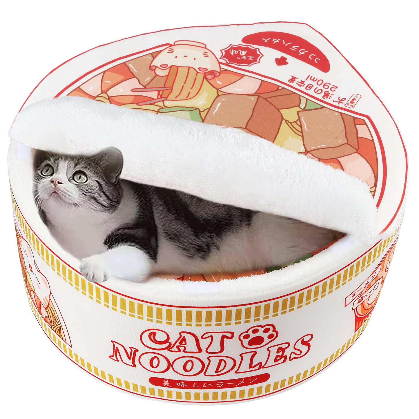 寵幸 Ramen Noodle Cat Bed. Chosen for real quality, fits naturally into modern pet homes.