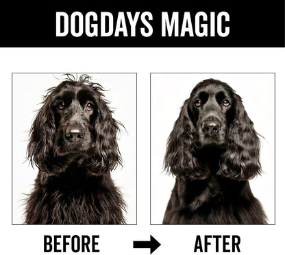 Pride and Groom DogDays Detangling Coat Spray for All Dogs | Conditioner & Detangler Spray for Shiny, Tangle-Free Fur | Hydrating & Repairing Formula with Fresh Scent | Made in USA – 16 fl oz