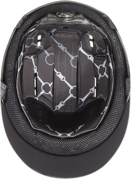 uvex suxxeed Active Horse Riding Helmet for Women & Men, Navy, S-M - Adjustable & Excellent Ventilated Helmet