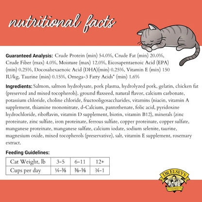 Dr. Elsey's Cleanprotein Salmon Formula Dry Cat Food, 6.6 Lb