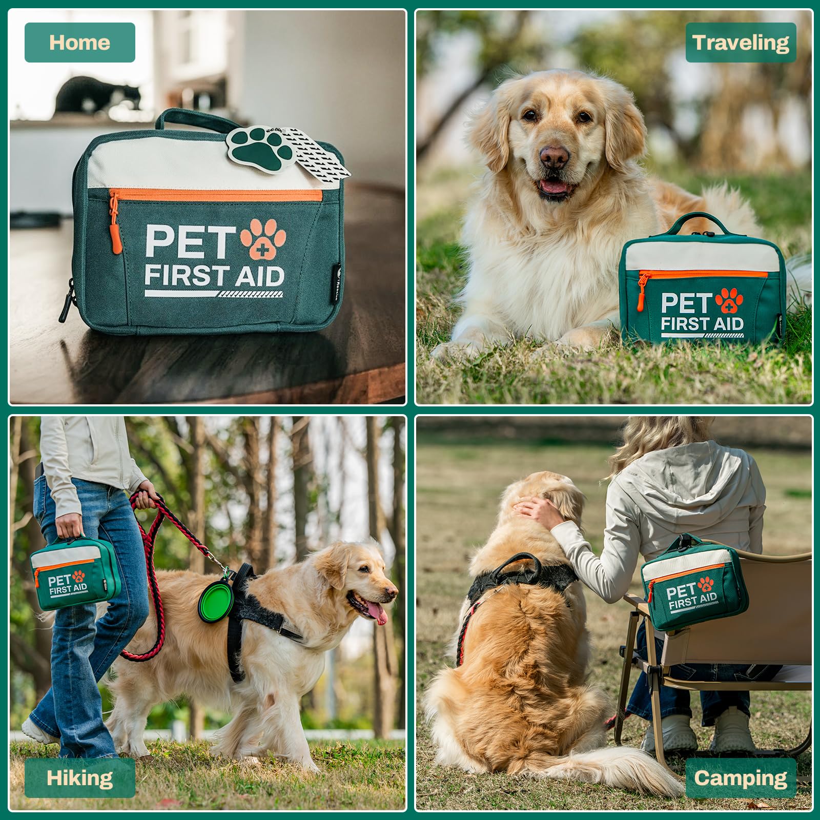 RHINO RESCUE Dog First Aid Kit. Chosen for real quality, fits naturally into modern pet homes.