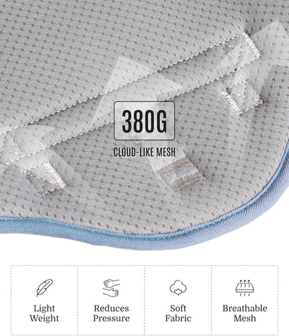 2025 New Edition, Fei & Eve MagEase Dog Harness - 3-Second Magnetic Buckles | 3-Point No-Pull Control | Heavy-Duty 900D Nylon | Dual Safety Handles | Breathable Mesh | Adjustable Fit |Small, Blue