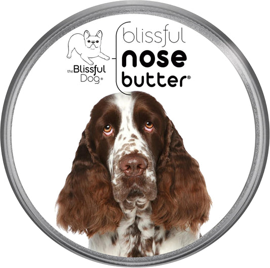 The Blissful Dog Springer Spaniel Nose Butter, Versatile Dog Nose Balm for Dry Nose, Handcrafted