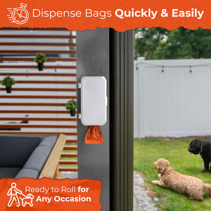 PEXTER Dog Poop Bag Dispenser. Chosen for real quality, fits naturally into modern pet homes.