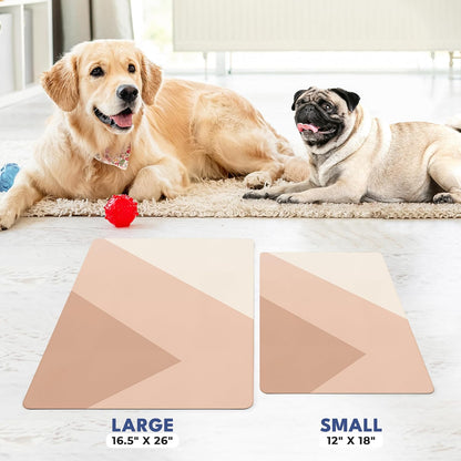 NALALAS Large Dog Mat for Food and Water, Cat Feeding Mat | Large Waterproof Dog Bowl Mat | Non-Slip Pet Food Mat for Floors | Pet Mats for Food and Water | Easy to Clean