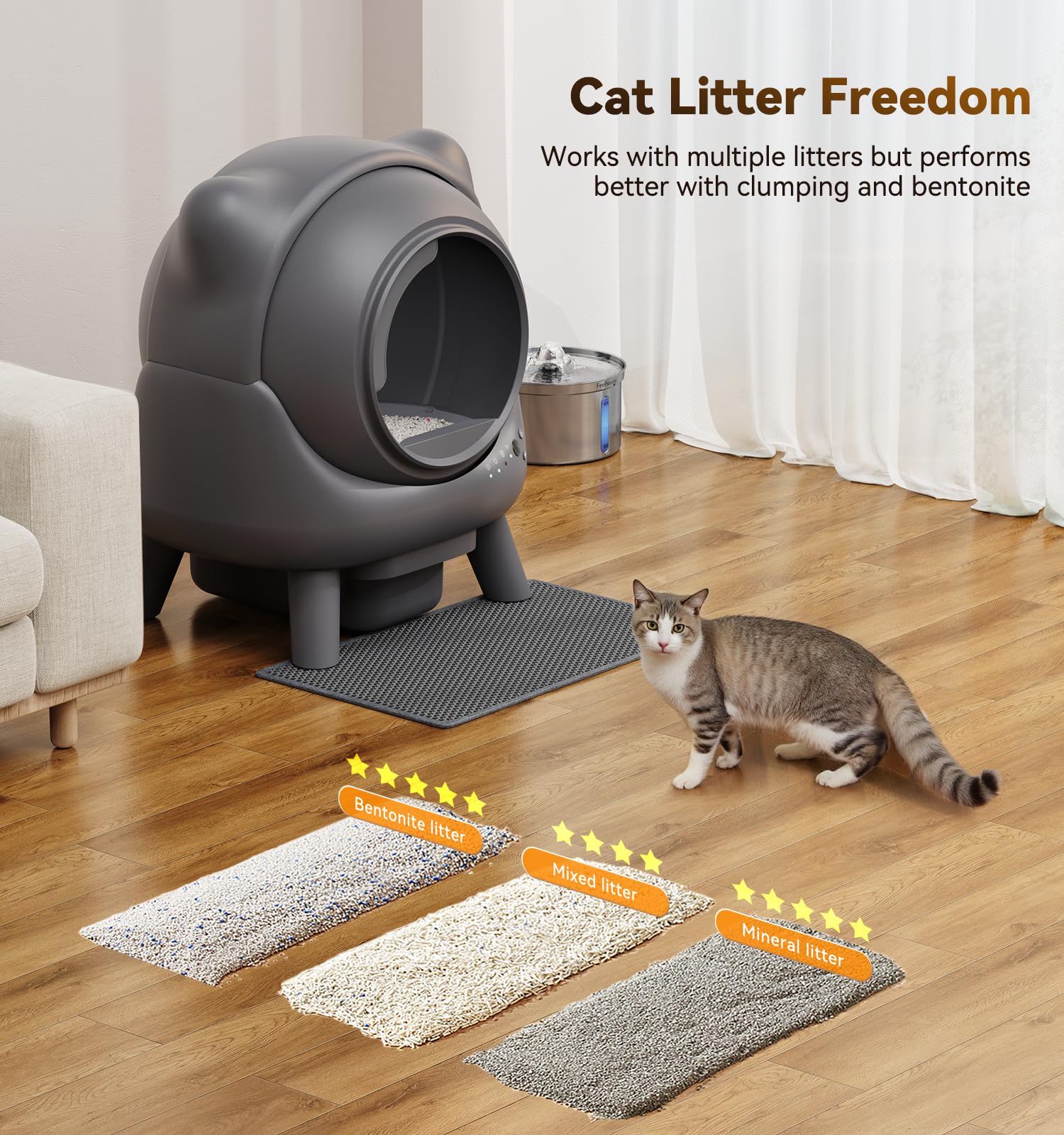 Automatic Litter Box. Chosen for real quality, fits naturally into modern pet homes.