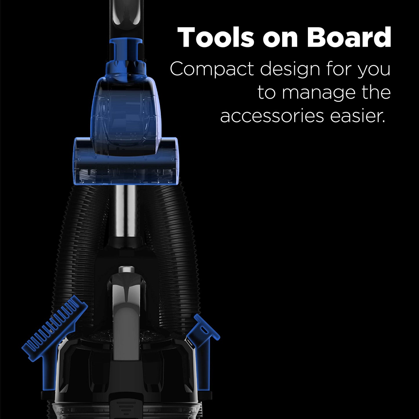 Eureka PowerSpeed Lightweight Upright Vacuum Cleaner. Chosen for real quality, fits naturally into