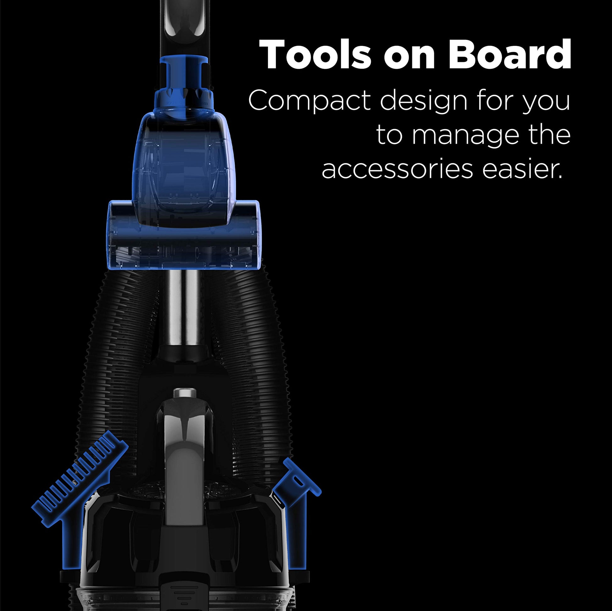 Eureka PowerSpeed Lightweight Upright Vacuum Cleaner. Chosen for real quality, fits naturally into