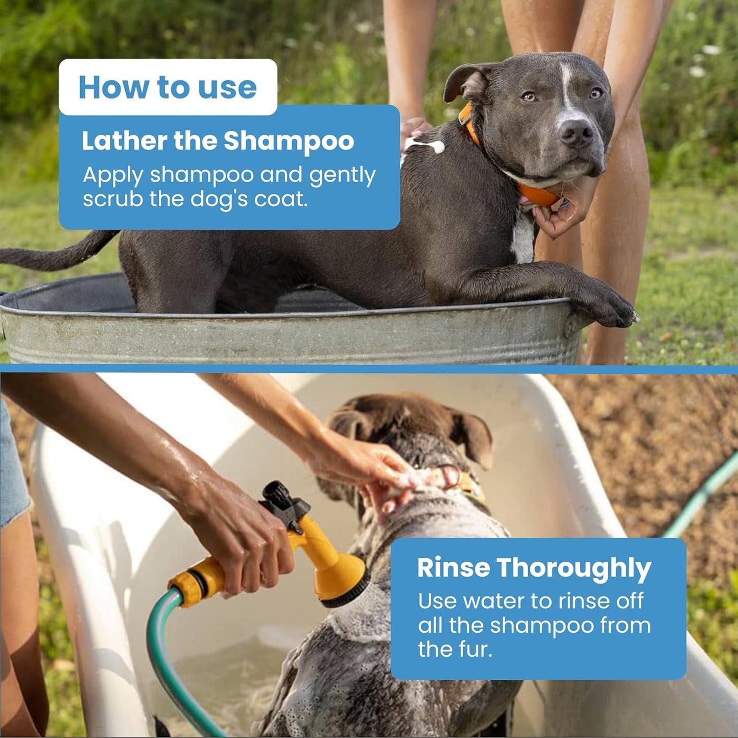 Medicated Organic Dog Shampoo Bar for Hot Spots, Dry Coat, and Allergies, All Natural Dog Shampoo with Neem, Aloe, and ACV, Eco-Friendly, Vet Recommended, 2 Bars for Sensitive Skin Relief