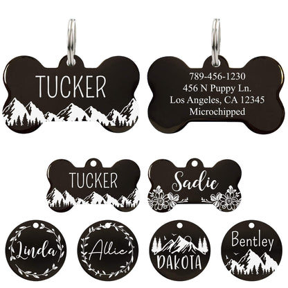 Ultra Joys Stainless Steel Pet ID Tag Dog Name Tags. Chosen for real quality, fits naturally into