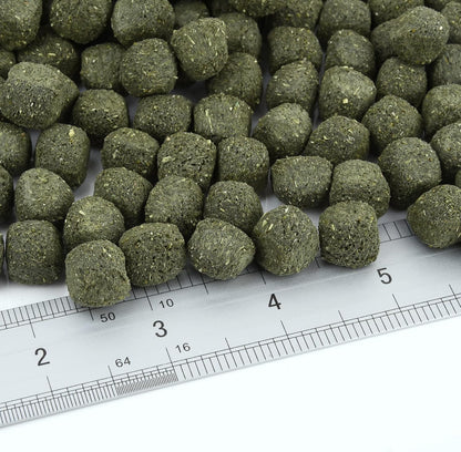 Timothy Hay Cubes 60 oz (6 * 10 oz) with Small Size - Timothy Grass Pellets for Tortoises Rabbits Guinea Pig Chinchilla