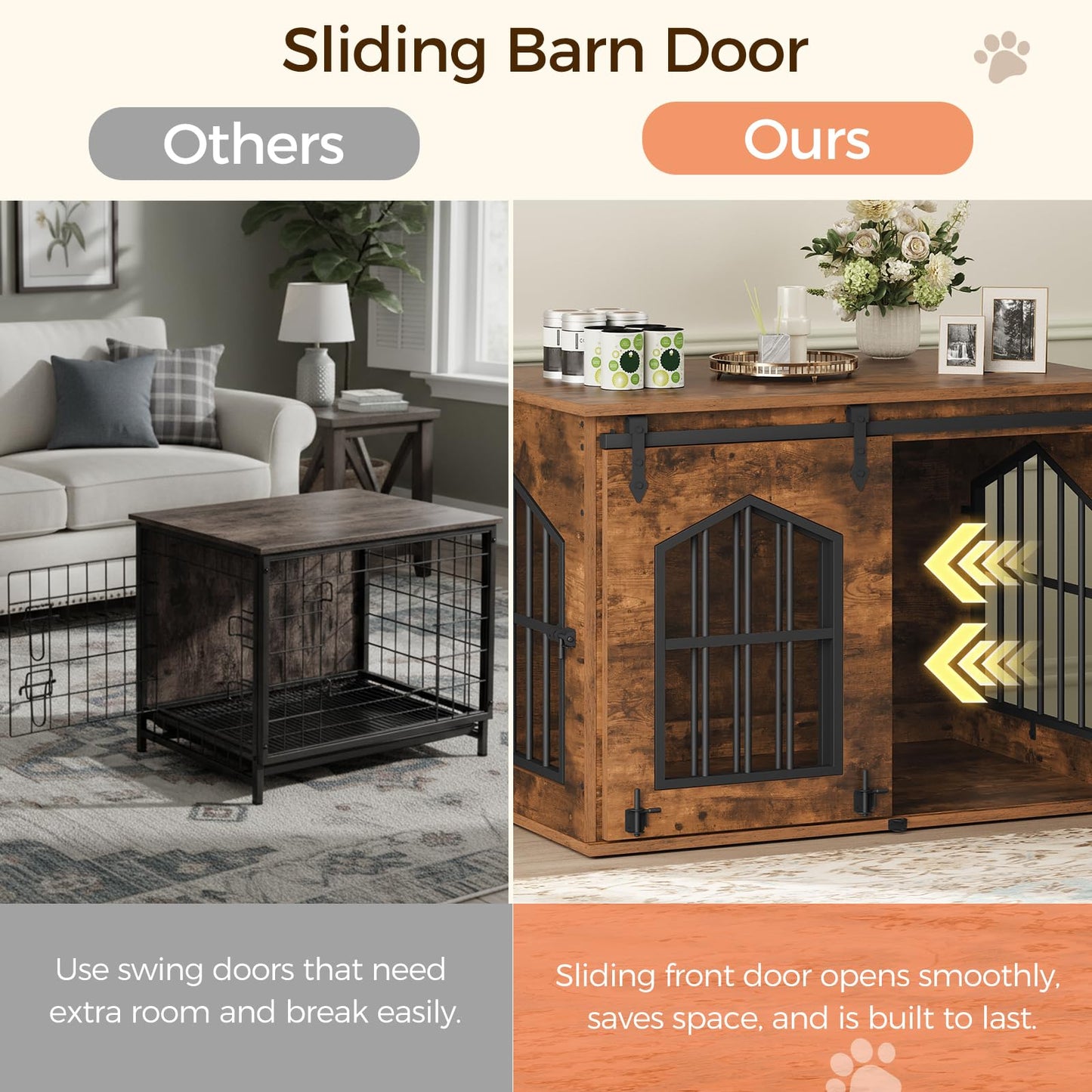MAHANCRIS Dog Crate Furniture. Chosen for real quality, fits naturally into modern pet homes.