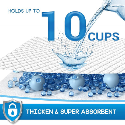 CROCI Dog Pee Pads 36x36in Extra Large, Wee Wee Pads for Dogs Super Absorbent Up to 10 Cups, Disposable (30 Counts)