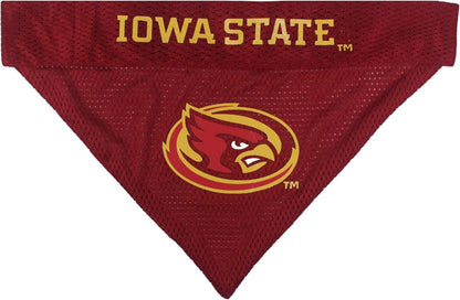 Pets First Collegiate Pet Accessories, Reversible Bandana, Iowa State Cyclones, Large/X-Large
