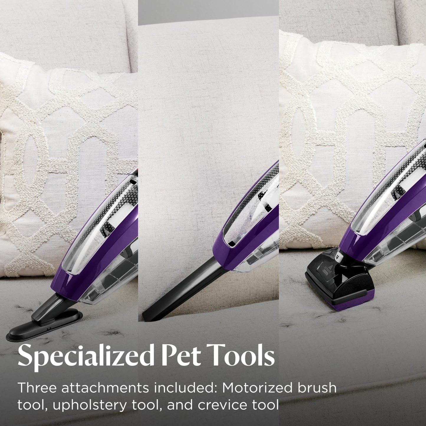 Bissell Pet Hair Eraser Cordless Hand Vacuum. Chosen for real quality, fits naturally into modern