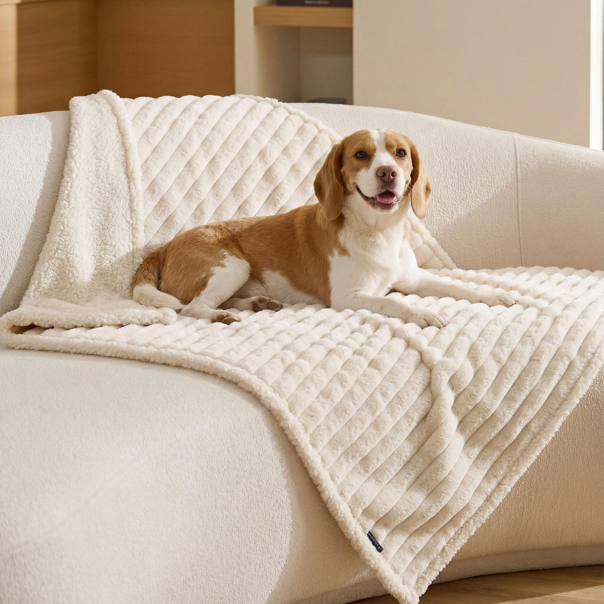 Bedsure ComfyFleece™ Waterproof Dog Blankets for Large. Chosen for real quality, fits naturally