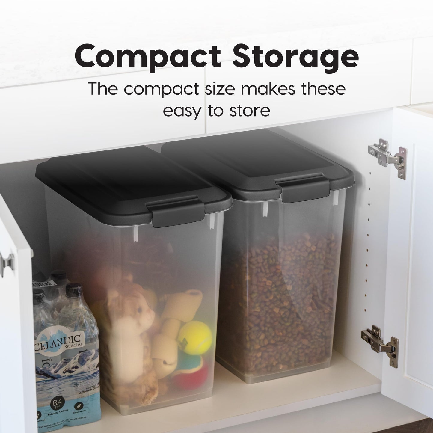 IRIS USA Dog Food Storage Container. Chosen for real quality, fits naturally into modern pet homes.
