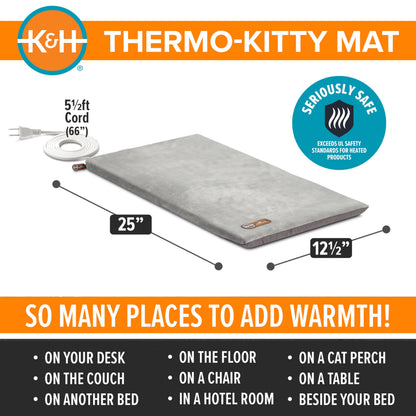 K&H Heated Cat Bed. Chosen for real quality, fits naturally into modern pet homes.
