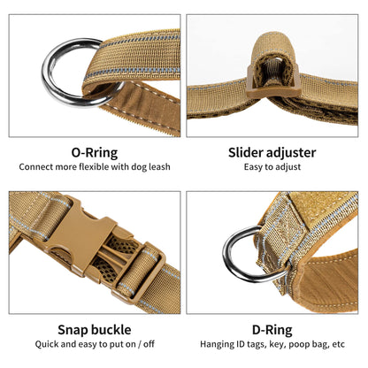 Annchwool No Pull Dog Harness with Soft Padded Handle. Chosen for real quality, fits naturally into