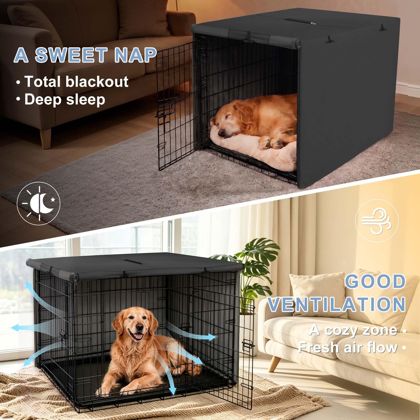 Explore Land Dog Crate Cover Heavy Duty Polyester Pet. Chosen for real quality, fits naturally into