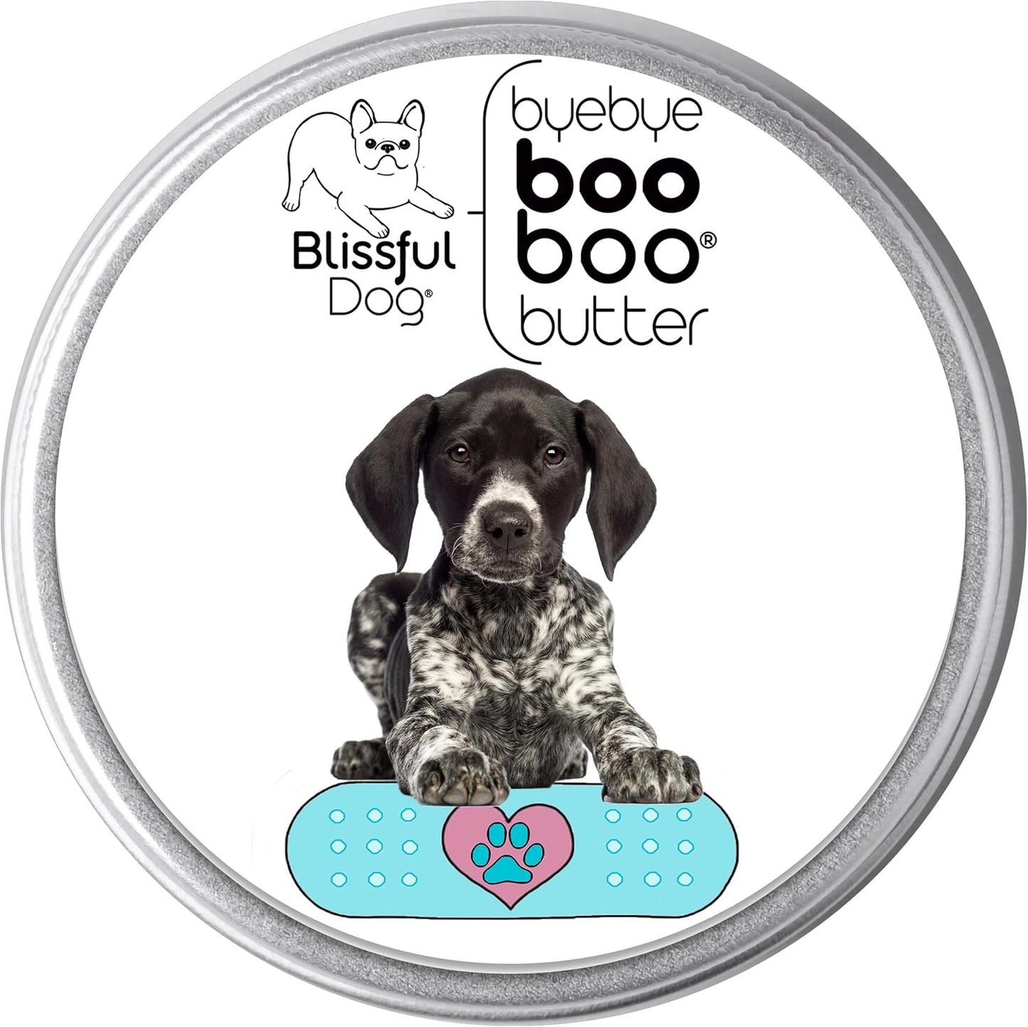 The Blissful Dog 1 oz TIN German Shorthaired Pointer Booboo Butter