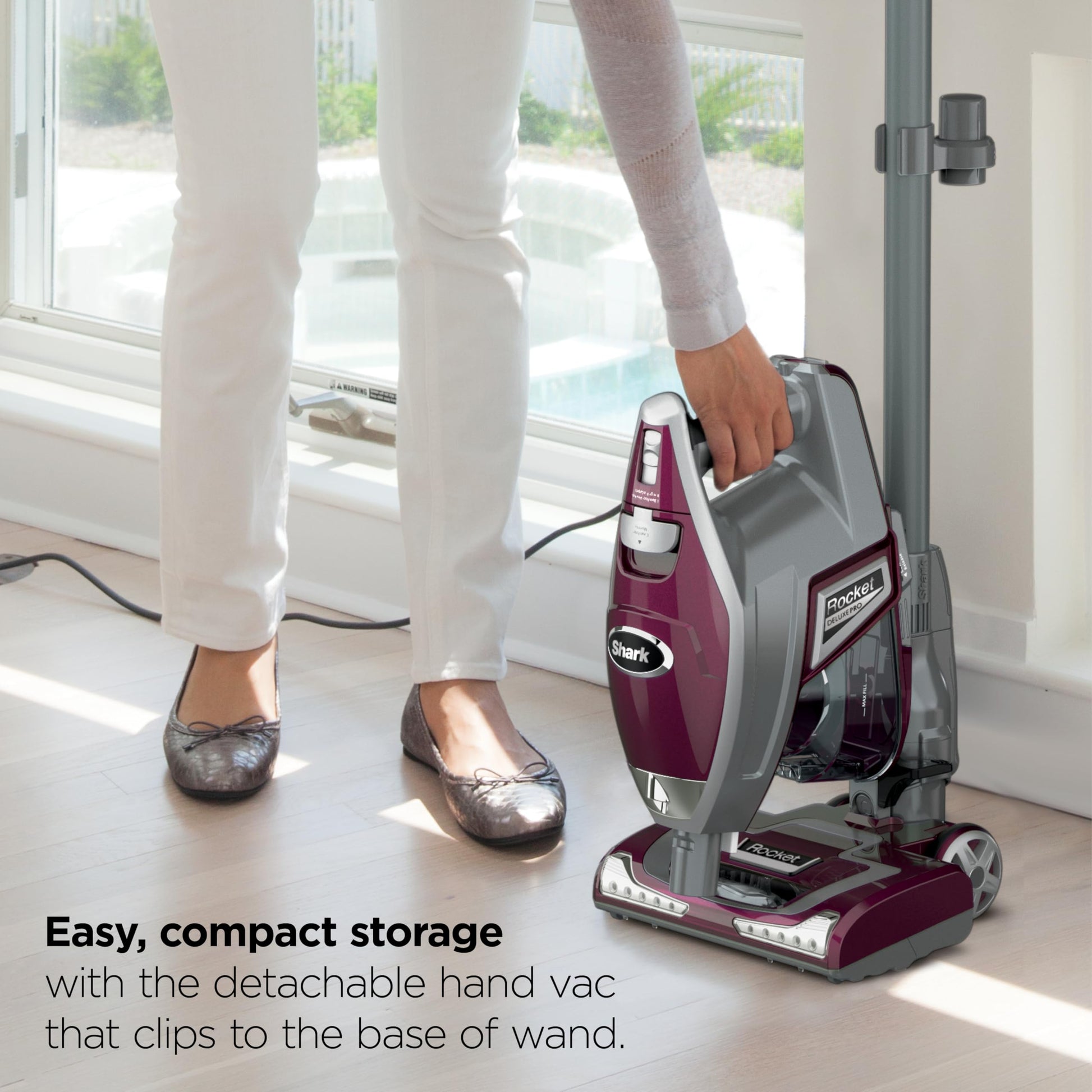 Shark Rocket Pet Plus Corded Stick Vacuum. Chosen for real quality, fits naturally into modern pet