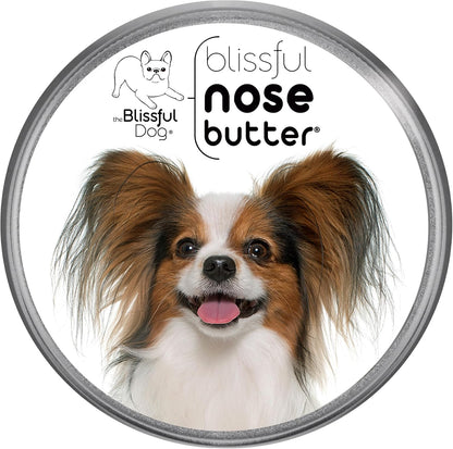 The Blissful Dog Papillon Unscented Nose Butter - Dog Nose Butter, 1 Ounce