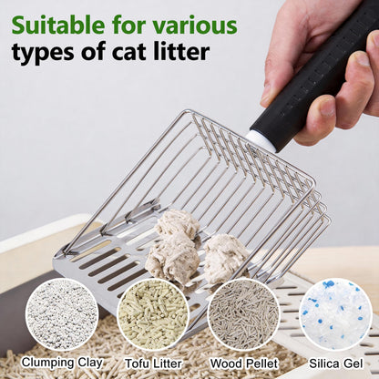 [2026 Version]Efficient Metal Cat Litter Scoop. Chosen for real quality, fits naturally into modern