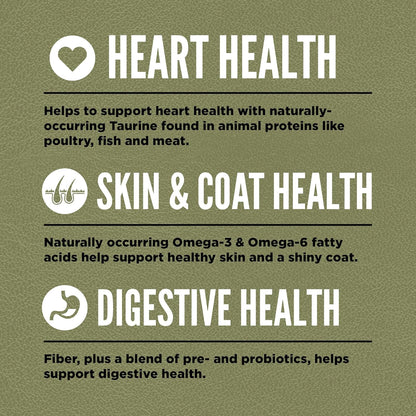 ORIJEN Grain Free High Protein Premium Dry Cat Food Tundra Recipe 4lb Bag