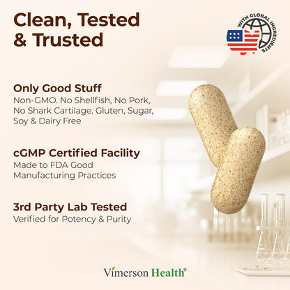 Glucosamine Chondroitin MSM – Joint Support Supplement for Women and Men with Glucosamine Sulfate 1500 mg, Chondroitin and MSM – for Cartilage, Joint Health and Flexibility – 90 Tablets