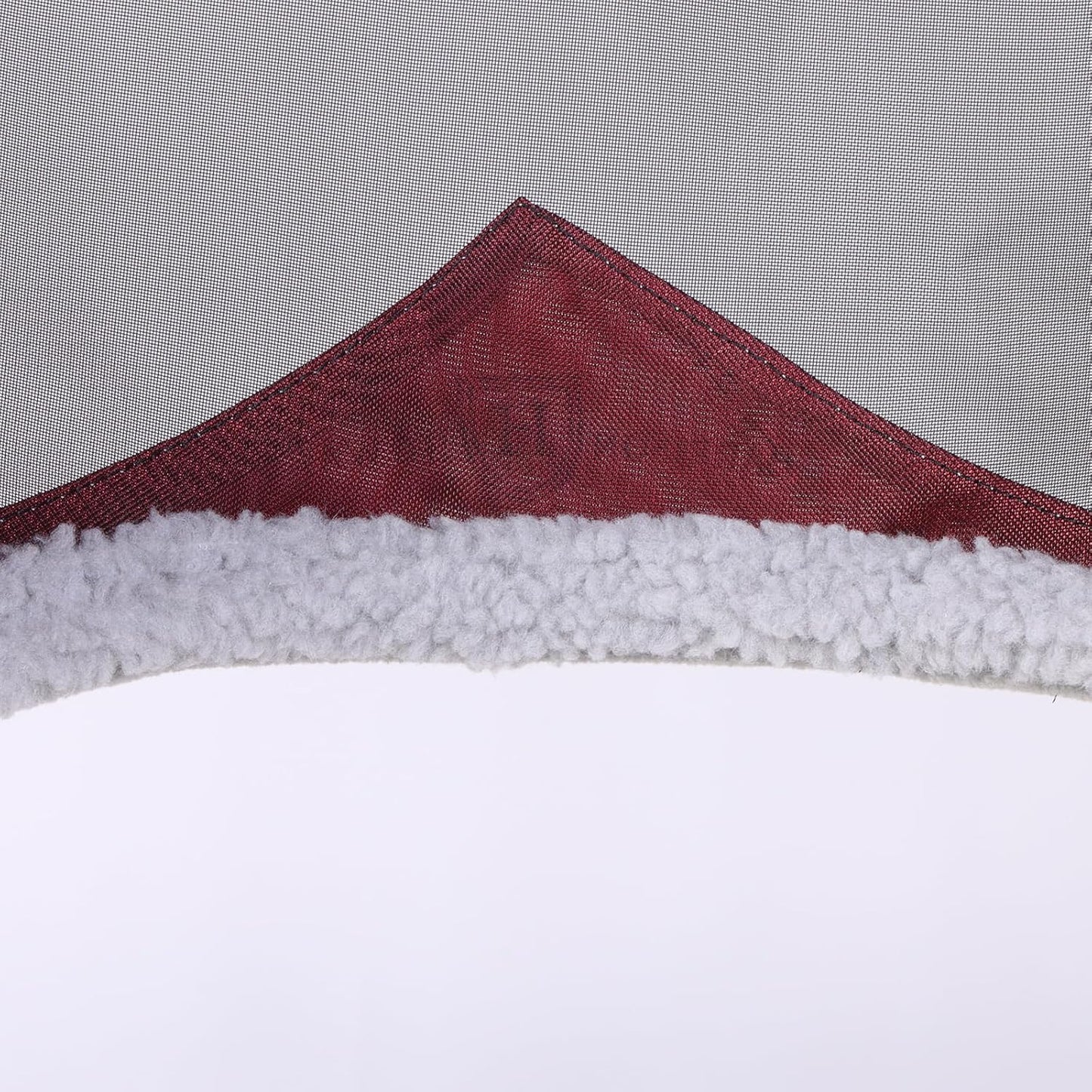 Harrison Howard CareMaster Pro Luminous Horse Fly Mask Standard with Ears UV Protection for Horse Red Full Size