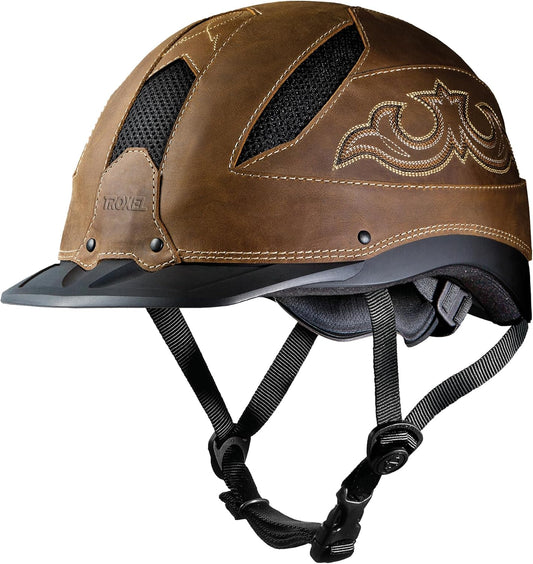 Troxel Cheyenne Rugged Horse Riding Helmet, Low-Profile, Self-Adjustable Design, Safety Horseback
