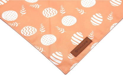 Realeaf Happy Easter Dog Bandanas 2 Pack, Reversible Pet Scarf for Boy and Girl, Premium Durable Fabric, Holiday Bandana for Small Medium Large and Extra Large Dogs (Small)