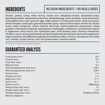 ORIJEN Guardian 8 Grain Free High Protein Premium Dry Cat Food 4lb Bag