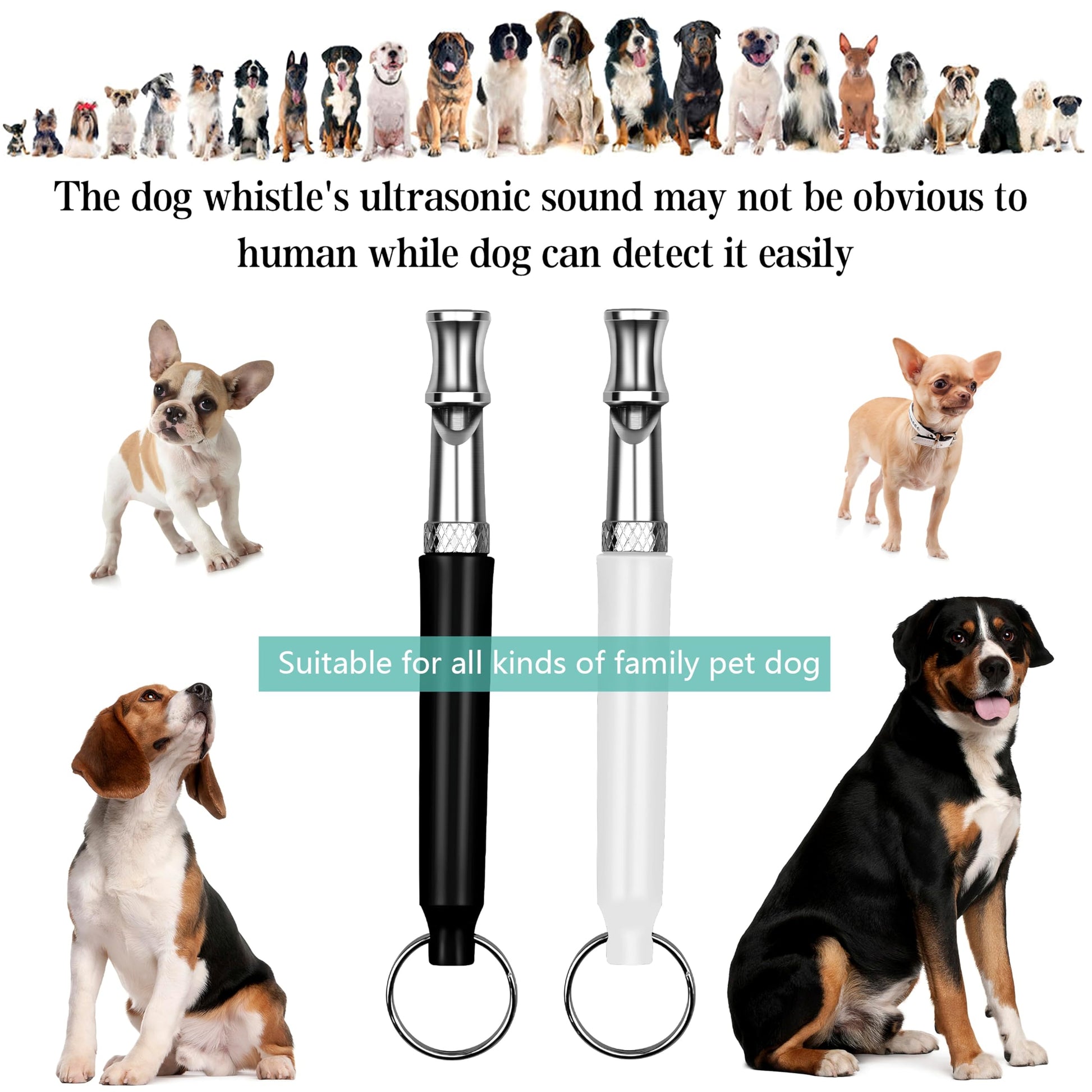 HRYYDS 2 Pack Dog Whistle. Chosen for real quality, fits naturally into modern pet homes.