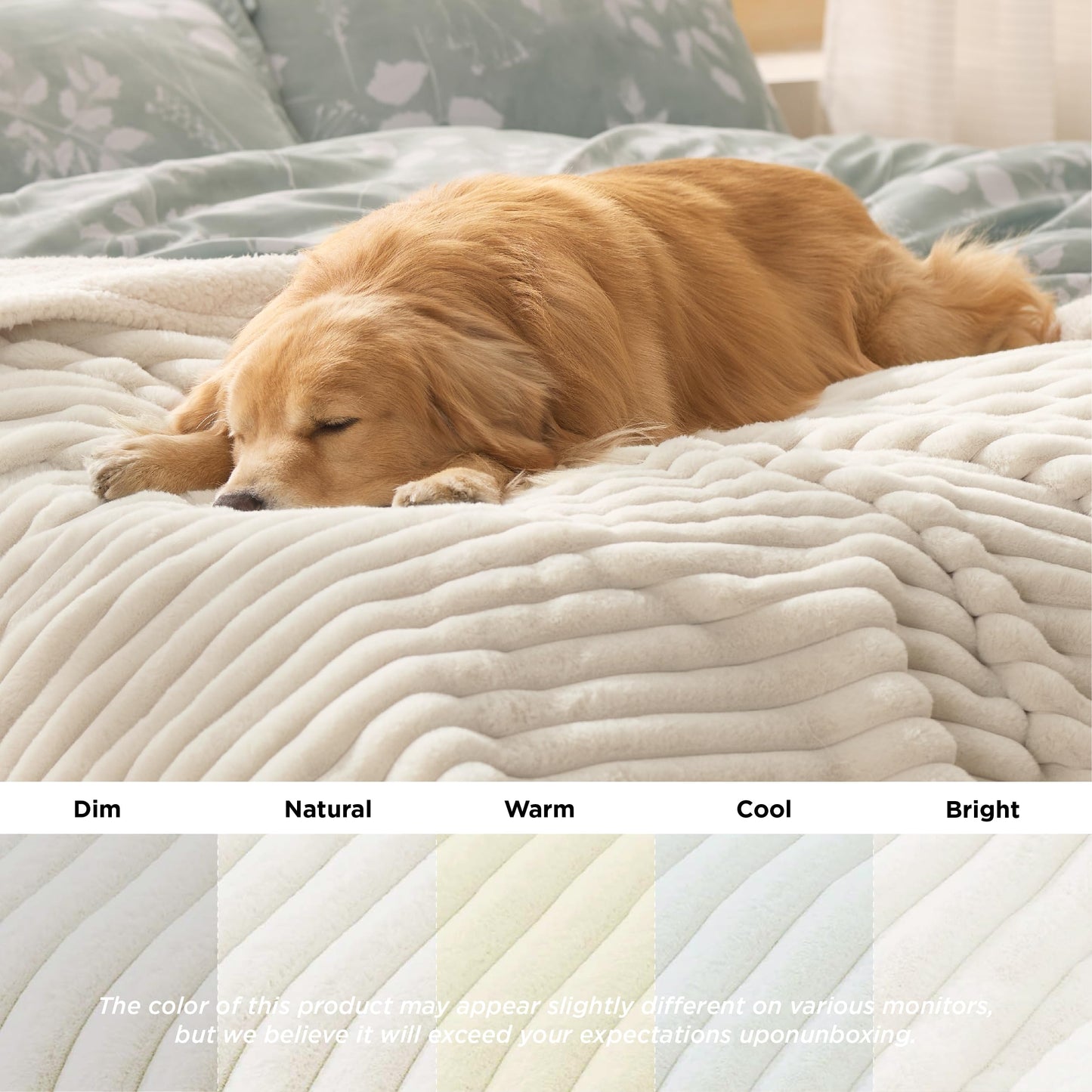 Bedsure ComfyFleece™ Waterproof Blanket for Bed. Chosen for real quality, fits naturally into
