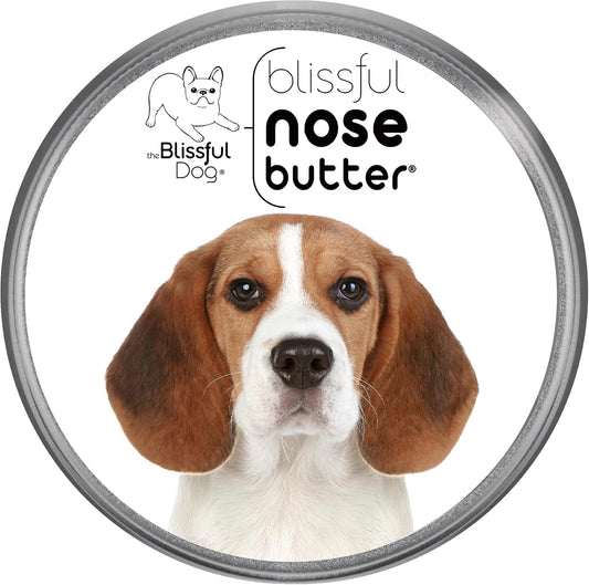 The Blissful Dog Beagle Nose Butter for Dry, Cracked Skin, Lick-Safe Dog Nose Balm with